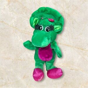 𐙚⋆˚✿˖° Barney Plush Green and Purple Dinosaur 𐙚⋆˚✿˖°